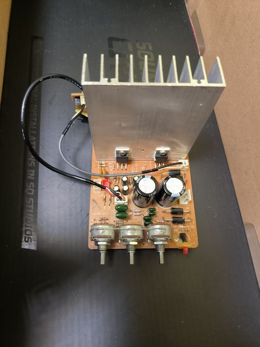 Усилитель D1875 ав класса 2x20w