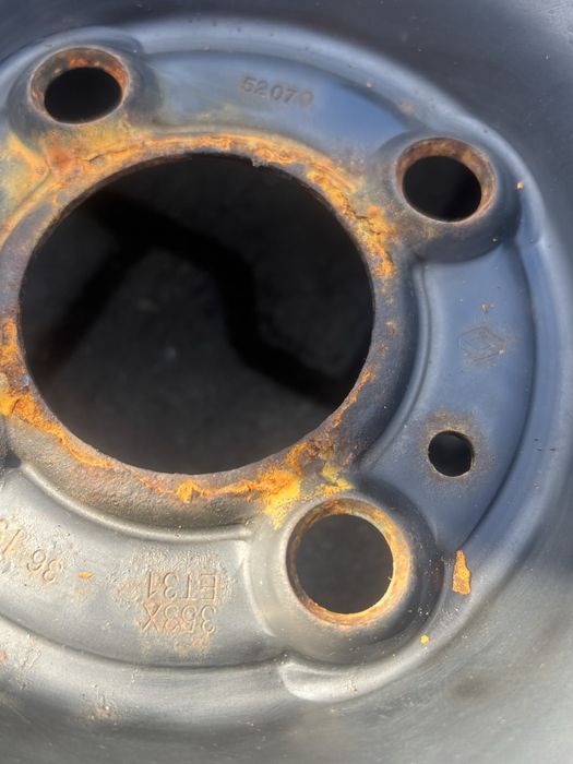 Felgi stalowe 15” 4x100 Renault Dacia