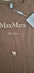 T shirt czekolada roz L Max Mara