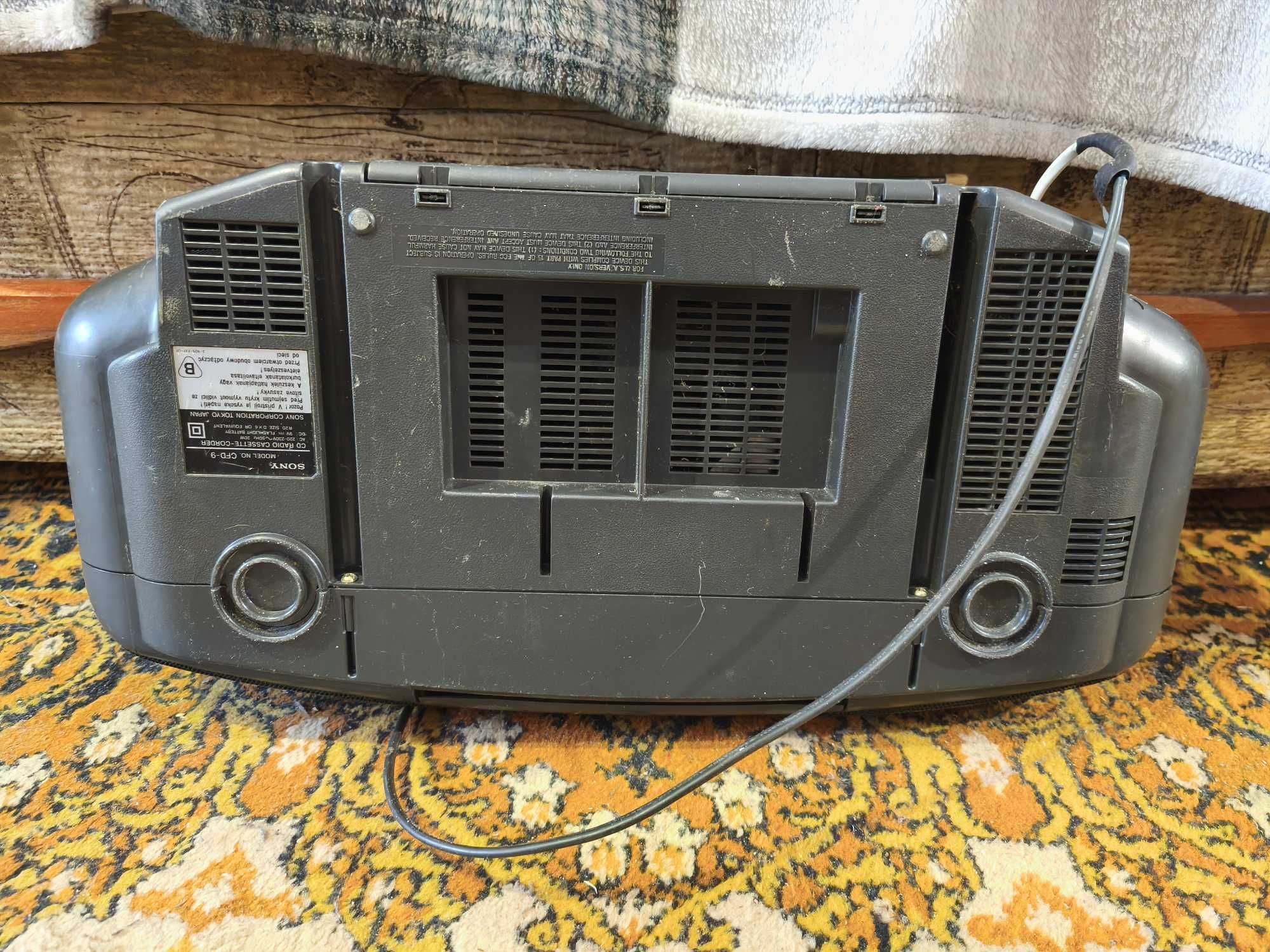 магнитола sony cfd-9