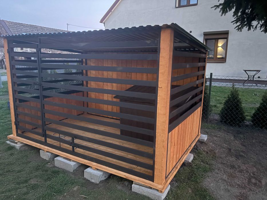 Kojec 3x2 dla psa SUPER MOCNY Z PROFILA