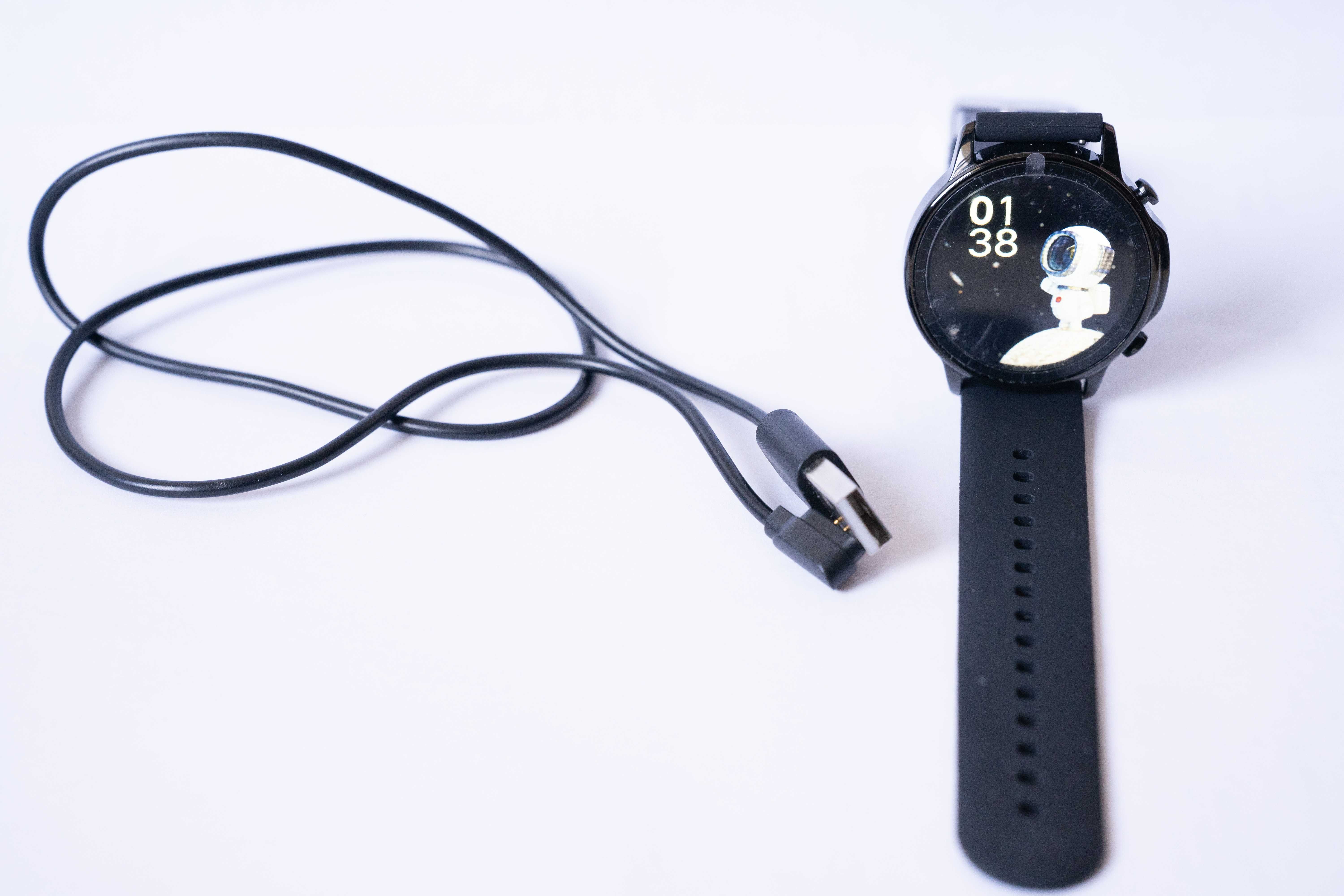 Smartwatch zegarek Colmi V23 Pro czarny nieużywany, z folią