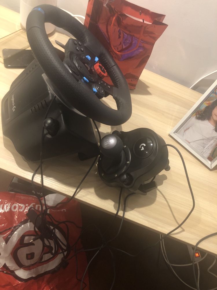 Vendo ou troco kit completo logitech g29 com h-shifter