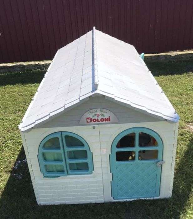 Домик детский Будинок пластиковий Дитячий будиночок Долони