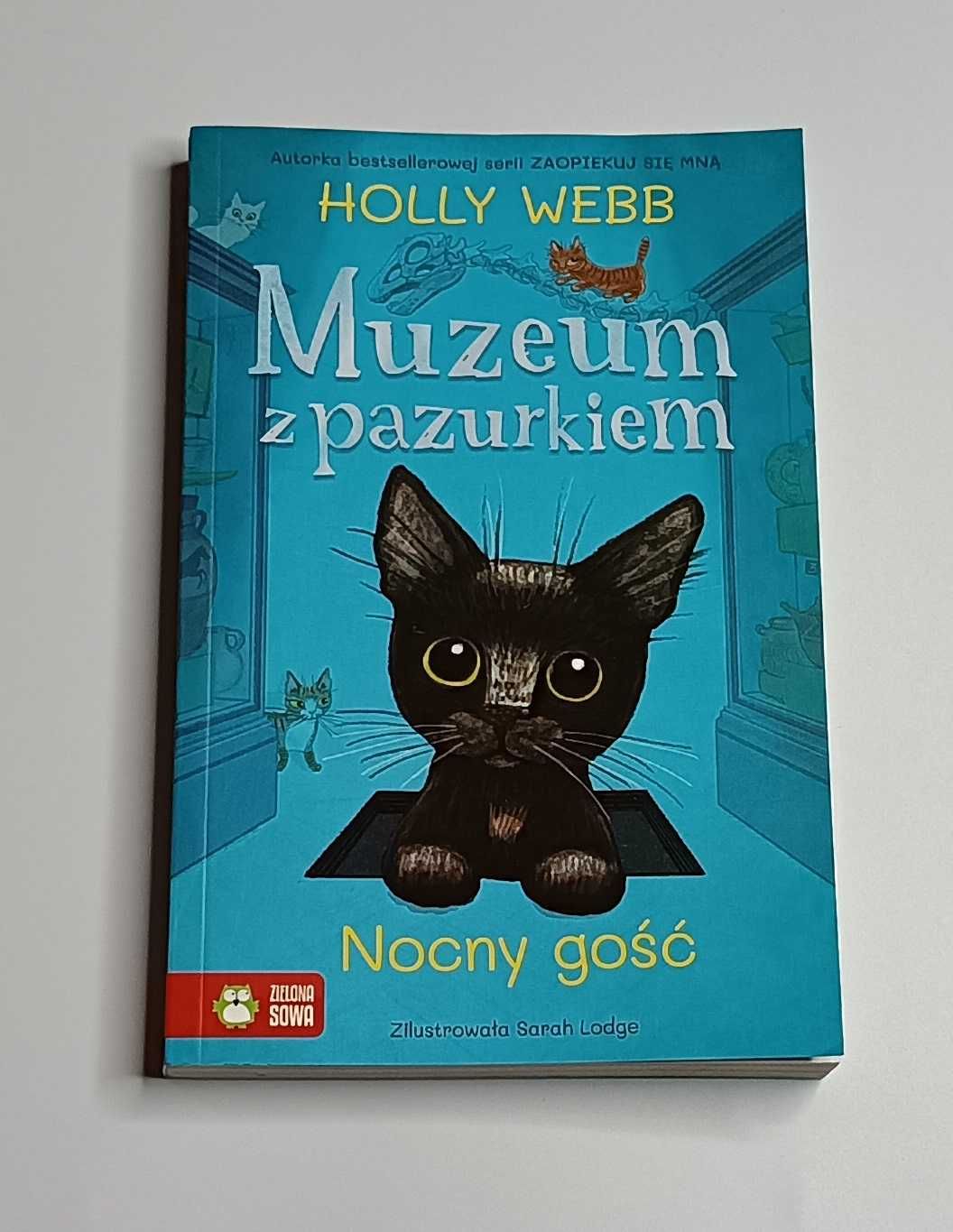 Muzeum z pazurkiem Nocny gość Holly Webb