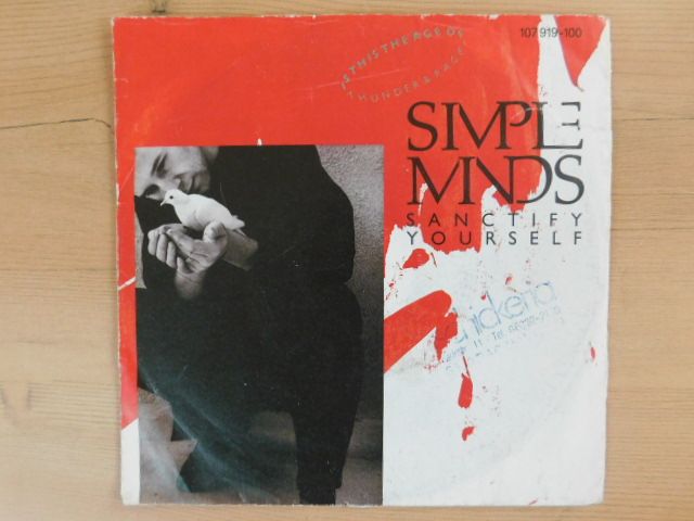 Simple Minds - Sanctify Yourself - vinyl