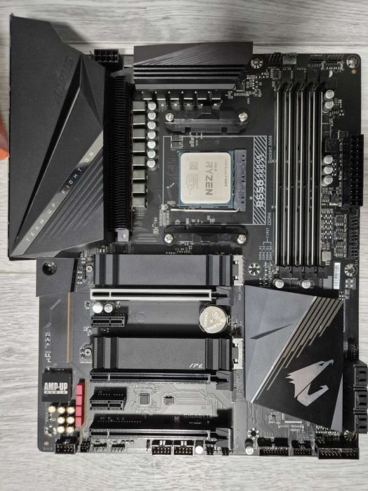 AM4  ТОП плата AORUS B550 PRO AC (Wi-Fi Bluetooth) . Trade-IN