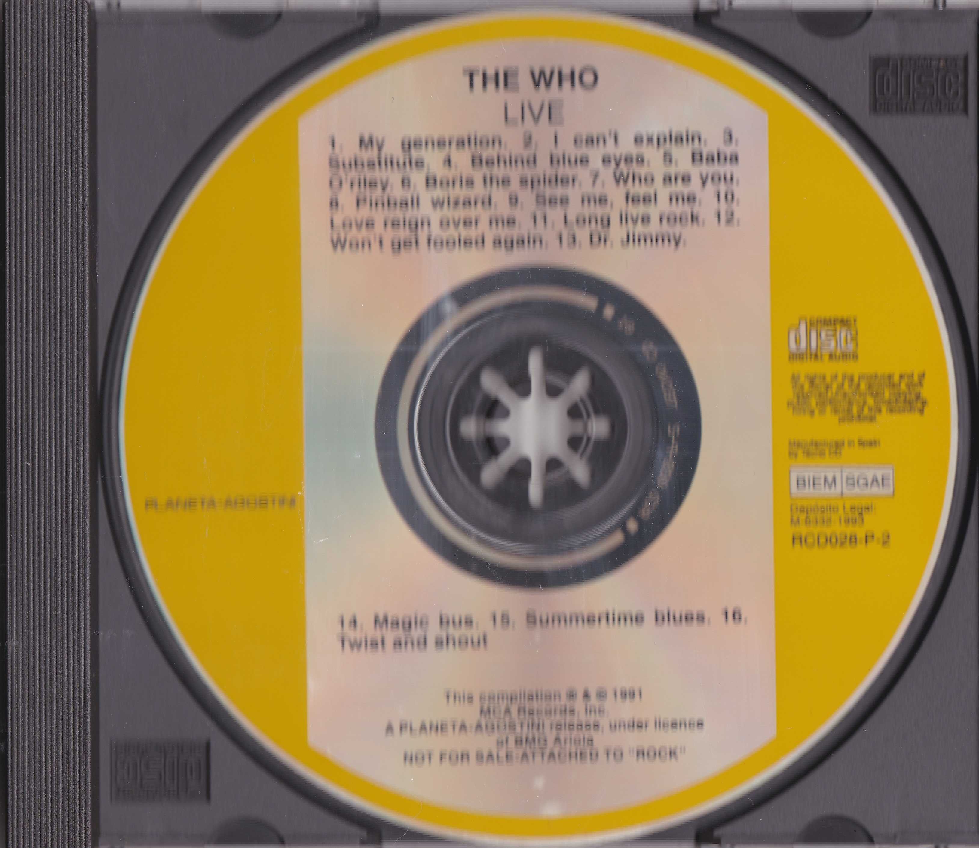 The Who – The  Collection - The Who Live