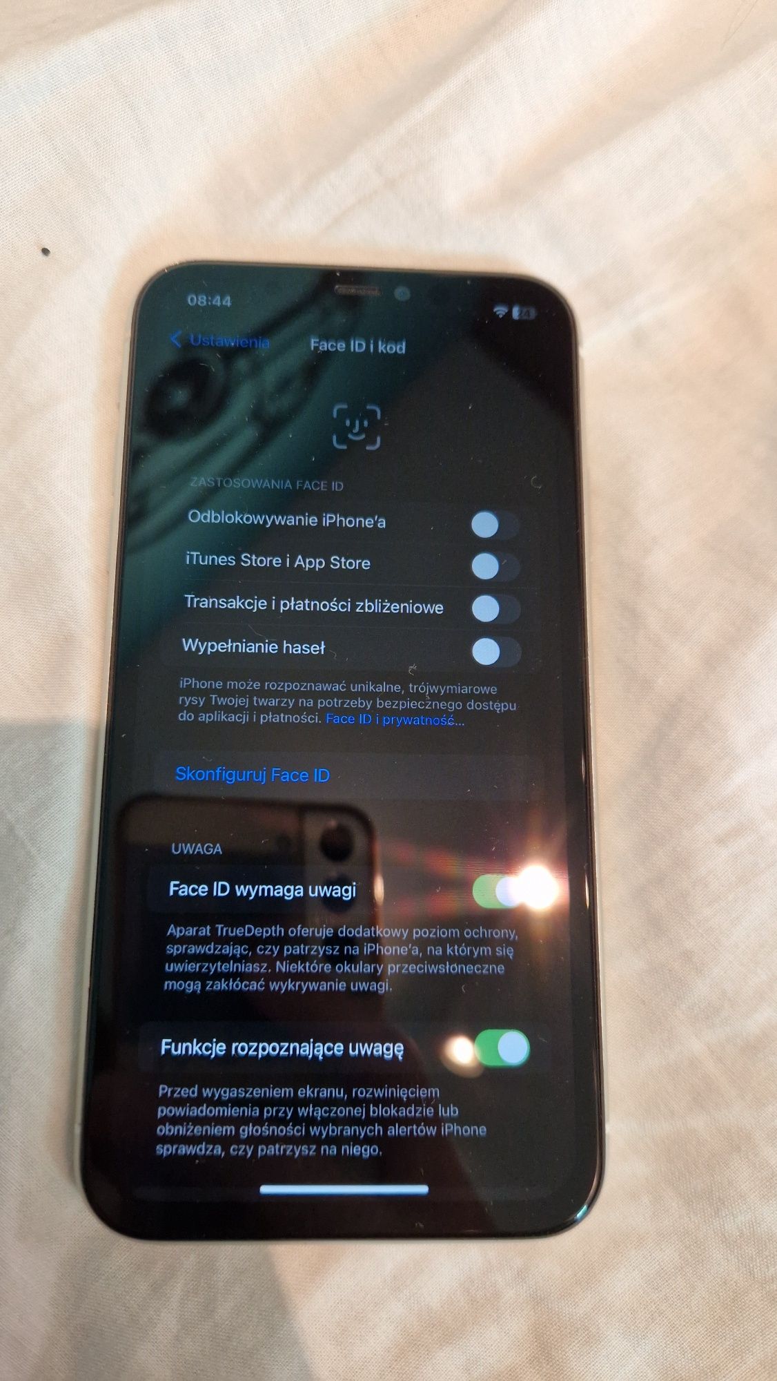 odbior osobisty Iphone 11 idealny stan face id itp działa