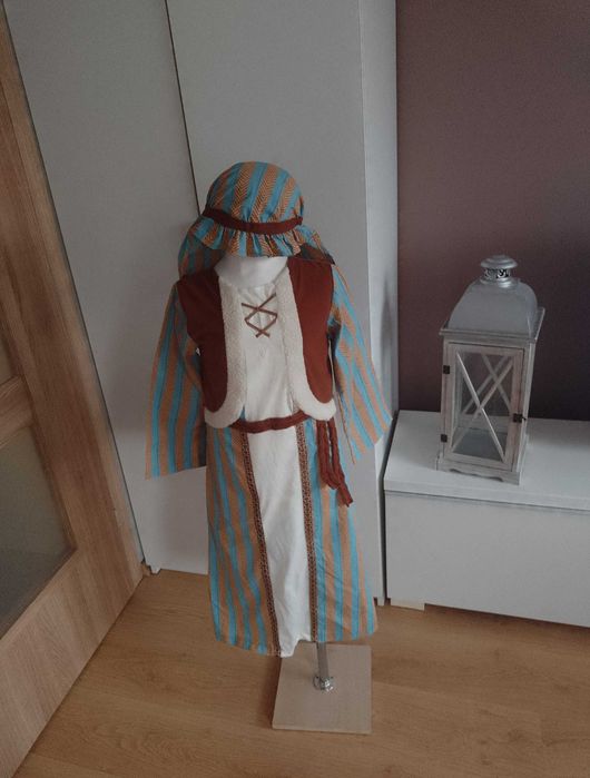 Strój karnawałowy PASTUSZKA JÓZEFA PASTUSZEK jasełka 122/128 (2)