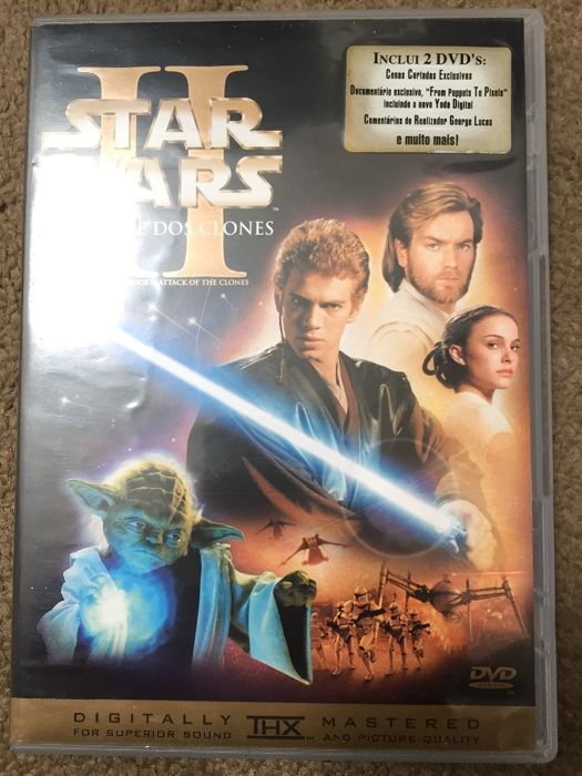 DVD starwars II.