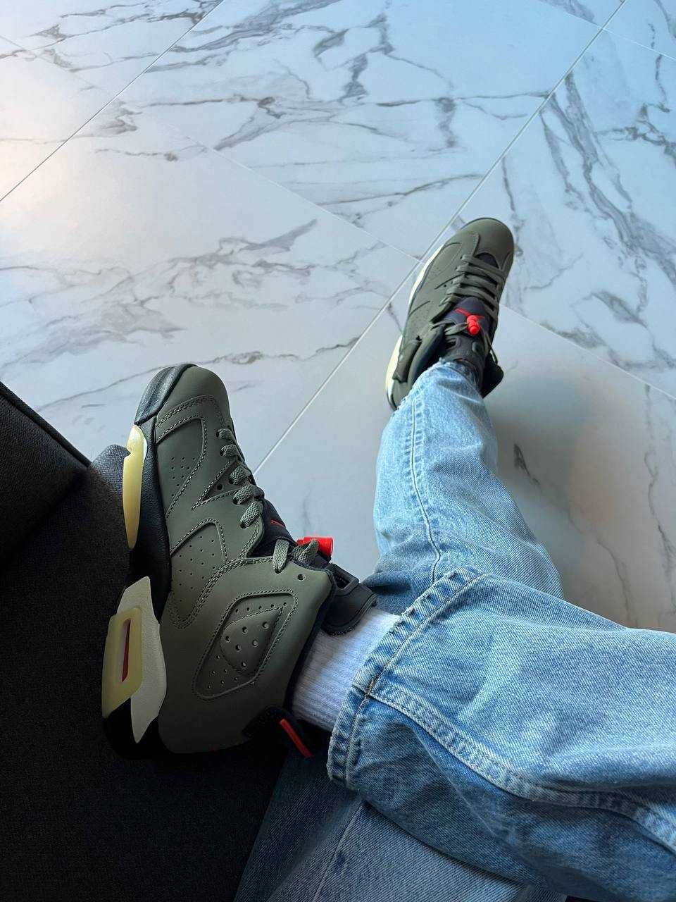 Jordan 6 x Travis Scott Retro Olive