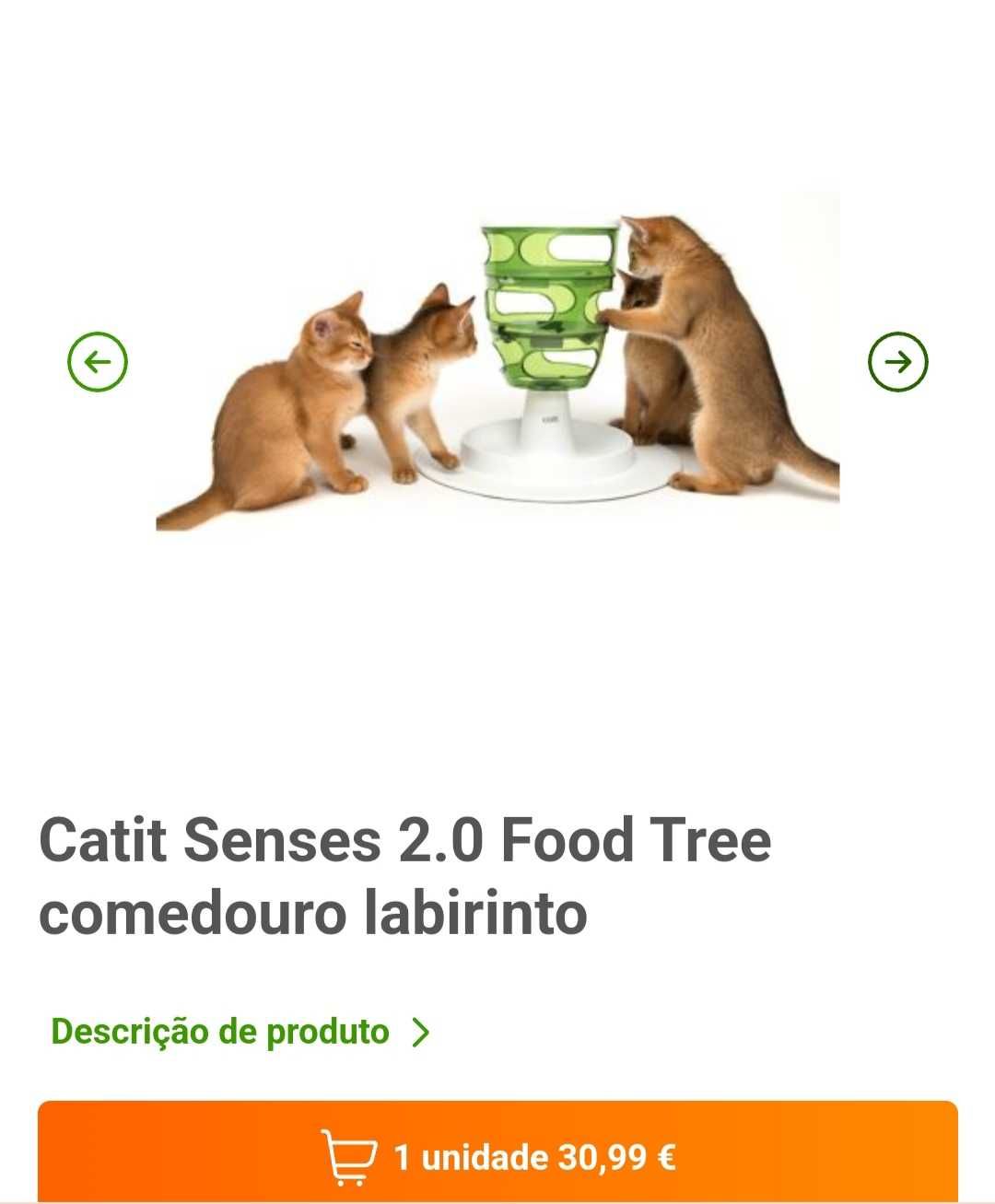 Catit Senses 2.0 Food Tree comedouro labirinto