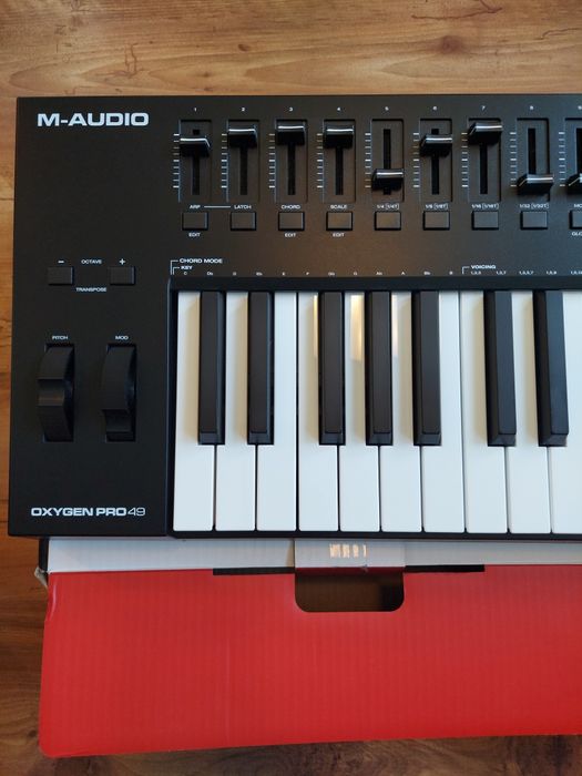 M-audio oxygen pro 49 klawiatura MIDI stan idealny