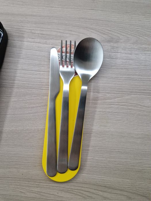 3-cześciowy zestaw sztućców ze stali nirerdzewnej