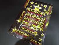 Стикеры наклейки рок стар rock star energy  rockstar енерджи энерджи