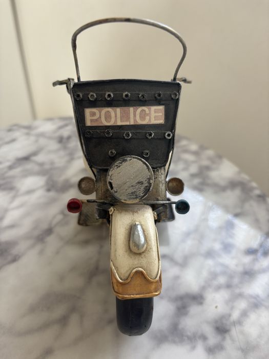 Zegar motocykl stojacy