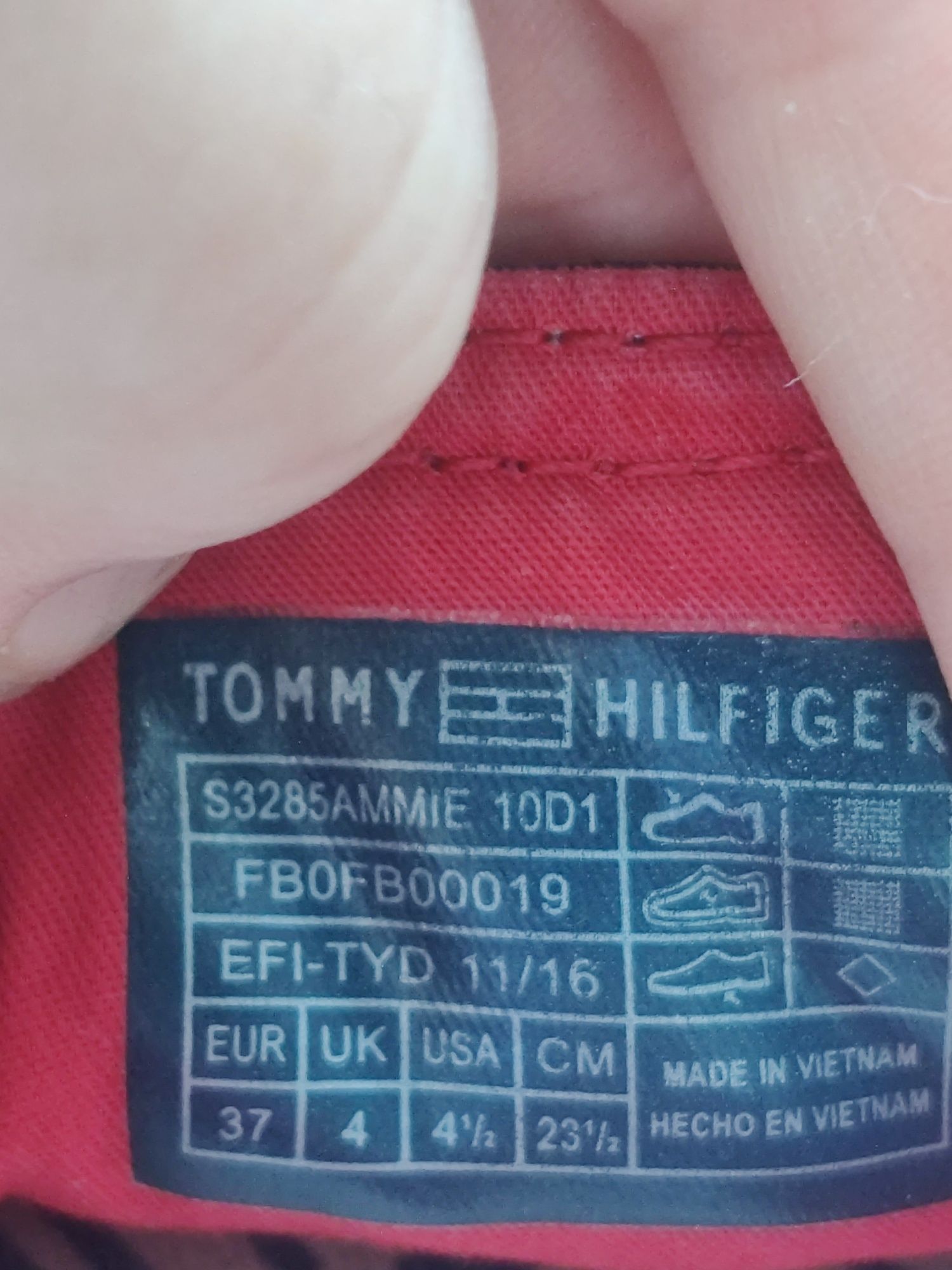 Детские тапочки Hilfiger р37