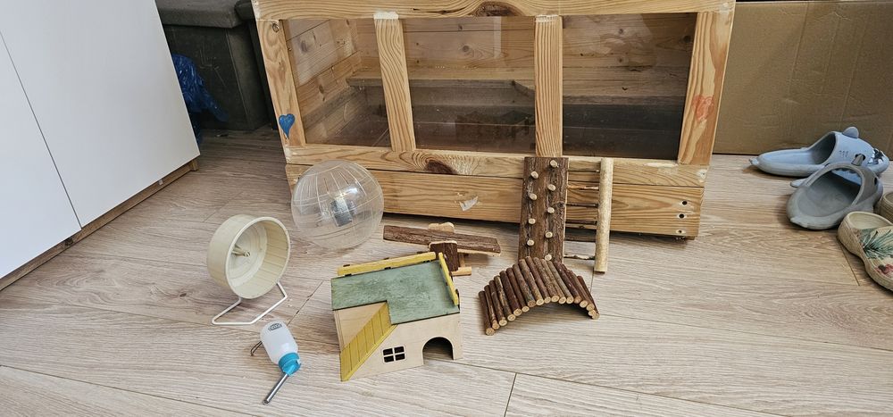 Klatka domek dla chomika