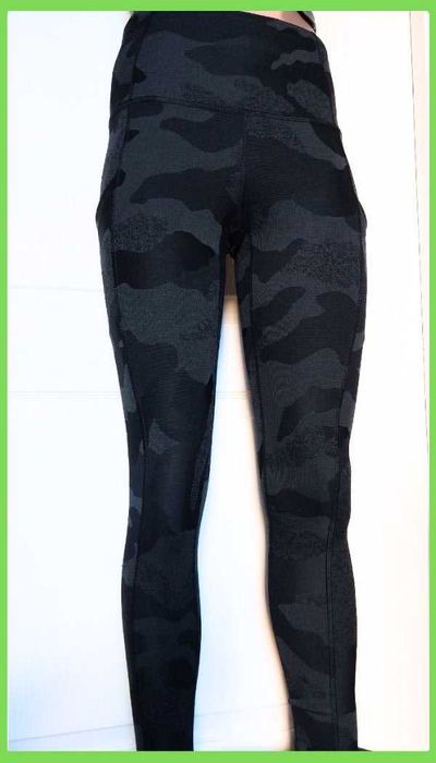 Щільні жіночі легінси для бігу термобілизна р. 36 S The North Face