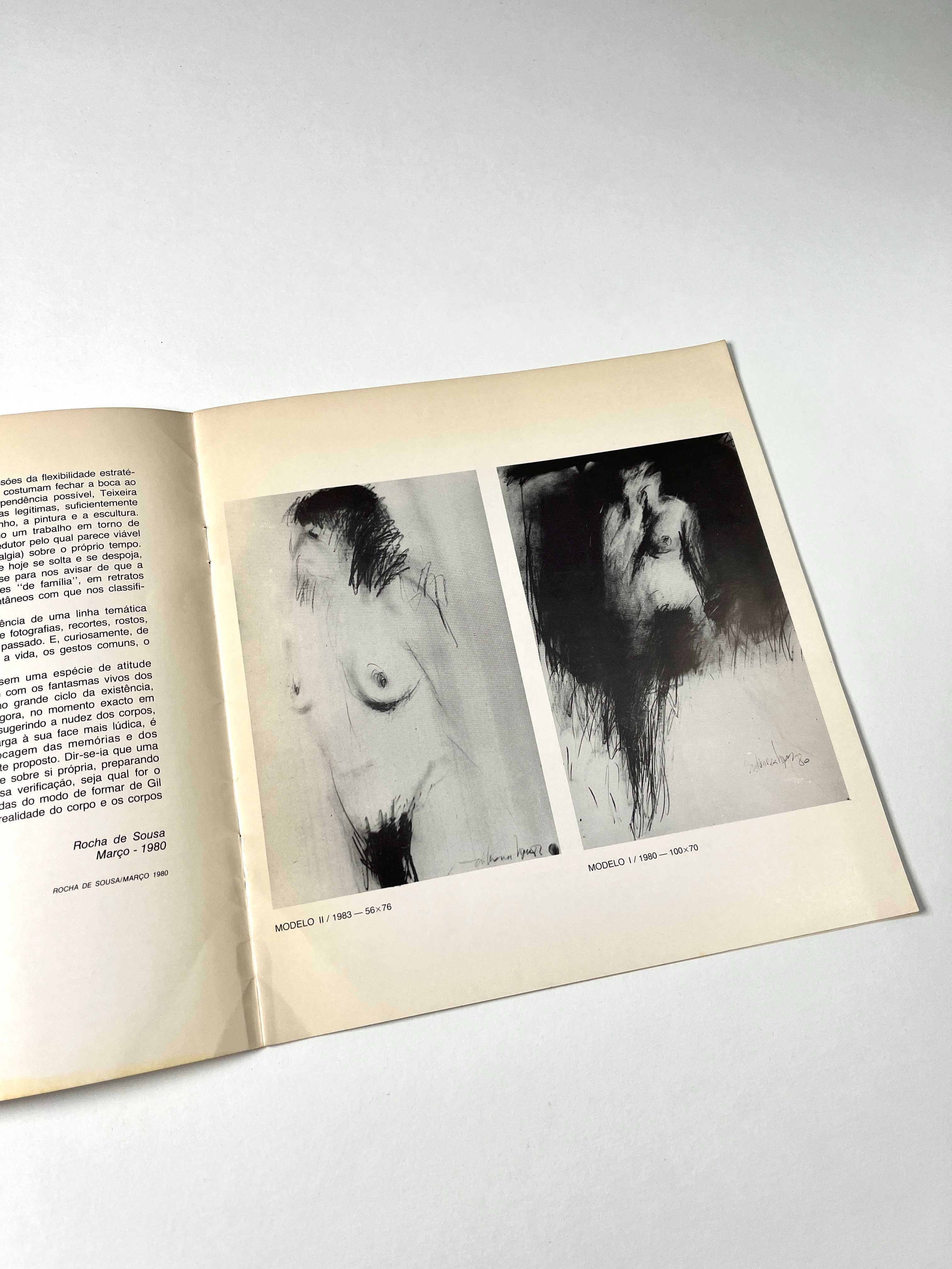 Catálogo exposição Gil Teixeira Lopes Galeria de São Bento 1985