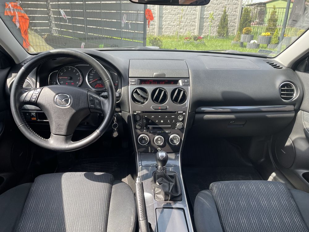 PIĘKNA i ZADBANA Mazda 6 Super Stan Blacharski Niski Przebieg