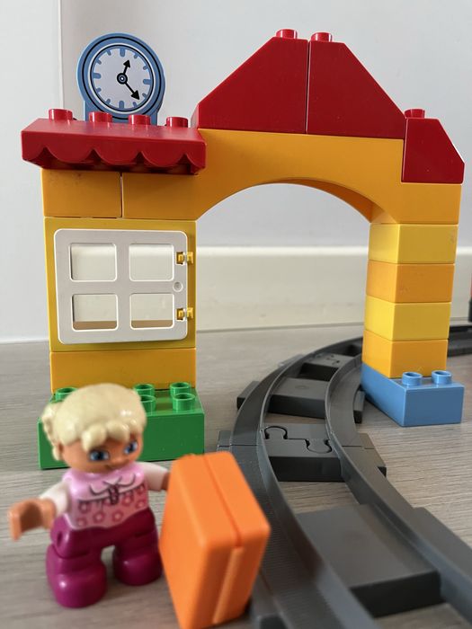10507LEGO 10507 Duplo Mój pierwszy pociąg ciuchcia tory