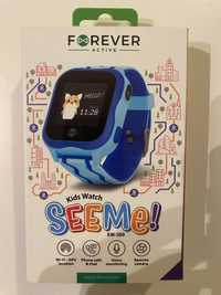 Smartwatch Forever See Me KW-300 niebieski