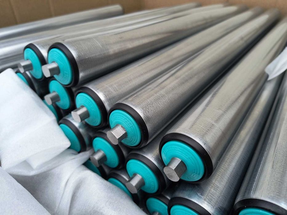 Rolki transportowe Damon – nowe, grawitacyjne, fi 50, długość 708 mm