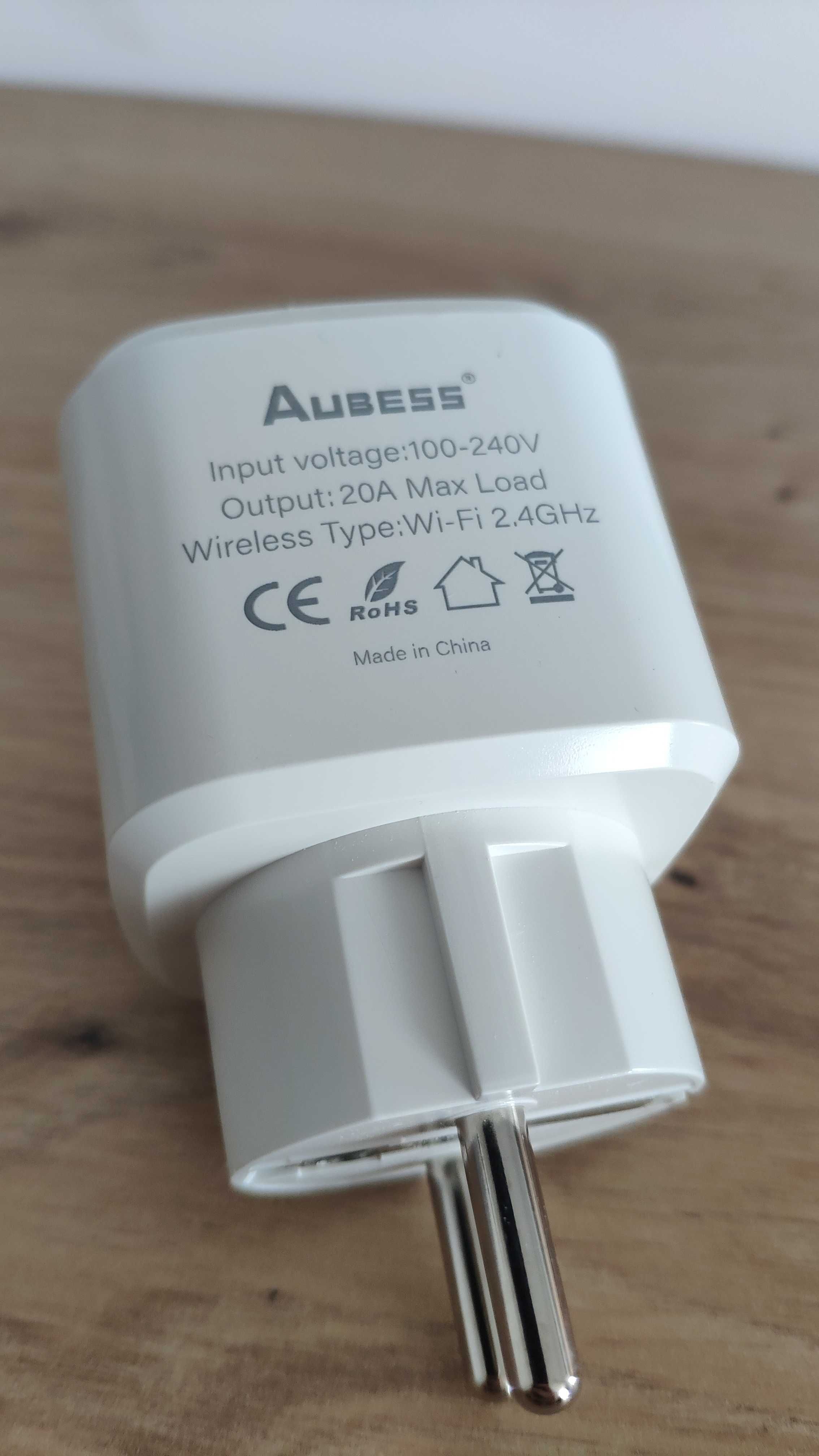 Inteligentne gniazdko WiFi, aplikacja - Aubess Smart Socket (nowy)
