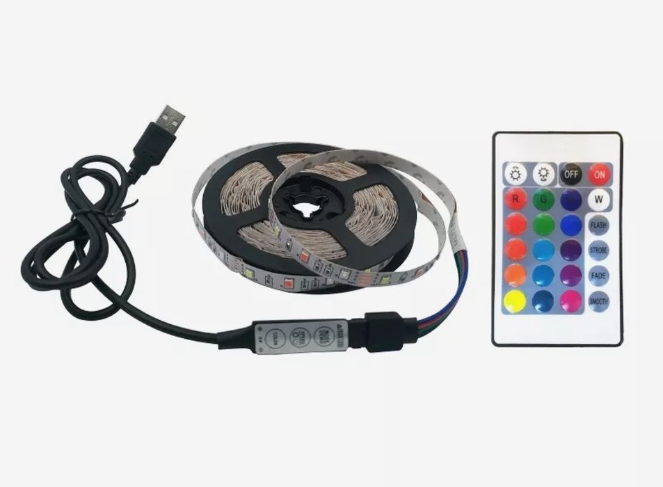 Нові діодні стрічки ленти на пульту юсб