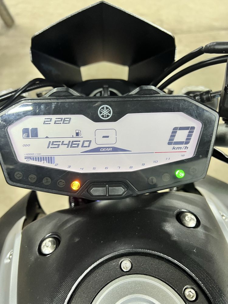 Японський мотоцикл Yamaha MT-07 ABS 2015 рік без пробігу по Україні