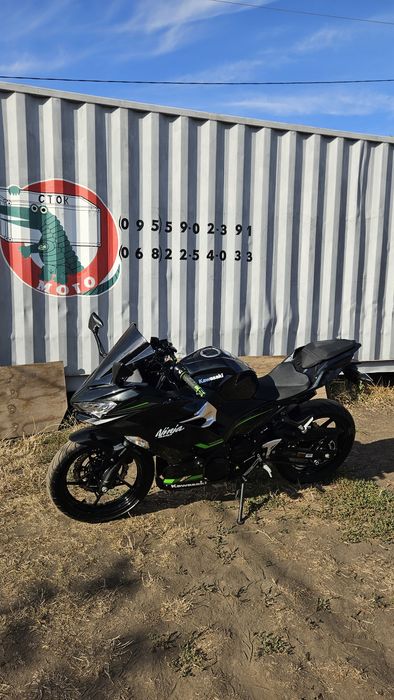Kawasaki Ninja 400 з Японії без пробігу по Україні мотоцикл кавасакі
