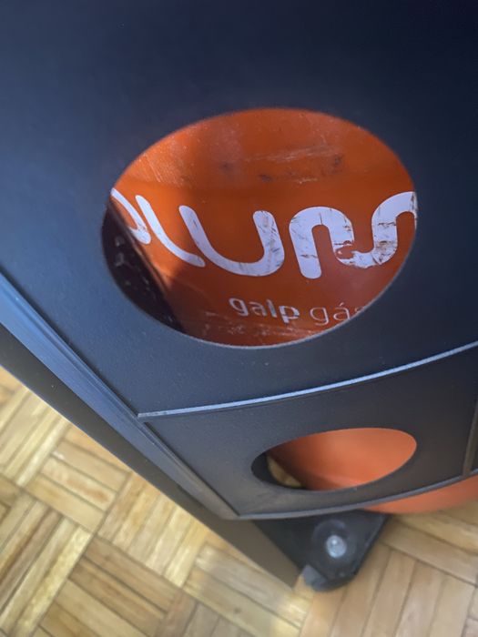 Aquecedor a gas infravermelho c/ botija pluma