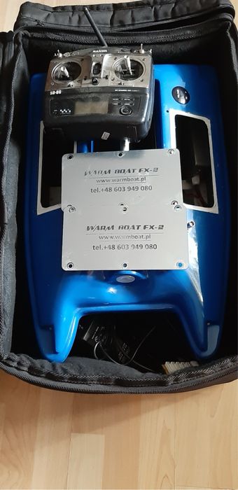 Łódka zdalnie sterowana, echo sonda Warm Boat FX-2