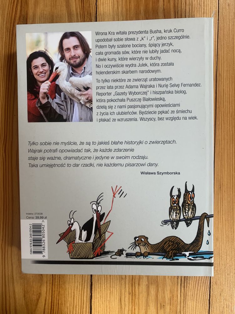 „Kuna za kaloryferem” Adam Wajrak, Nuria Selva Fernandez