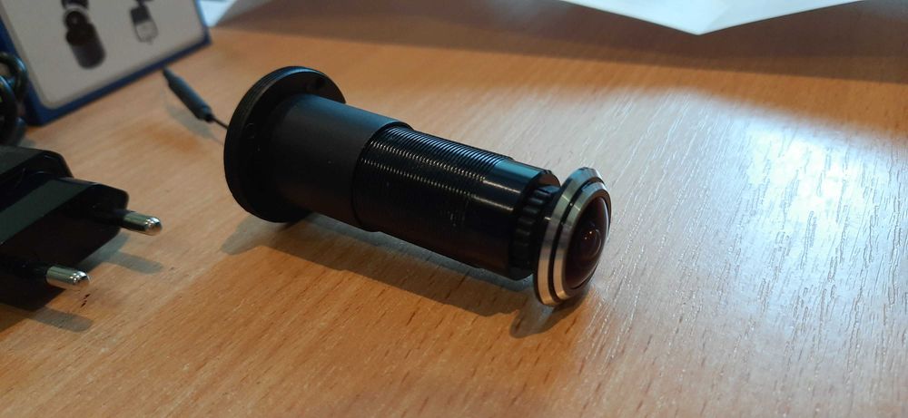 WiFi відеоглазок 1080P 2.1mm P2P 5В, датчик руху, запис на microSD