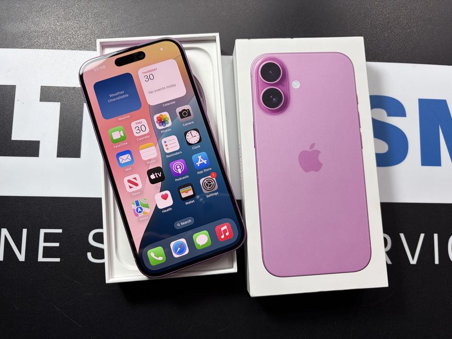 Ladny Apple Iphone 16 256GB Pink kondycja 91%