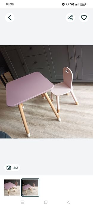 Stolik dziecięcy i krzesełko "krzesło dla dziecka ,dzieci "