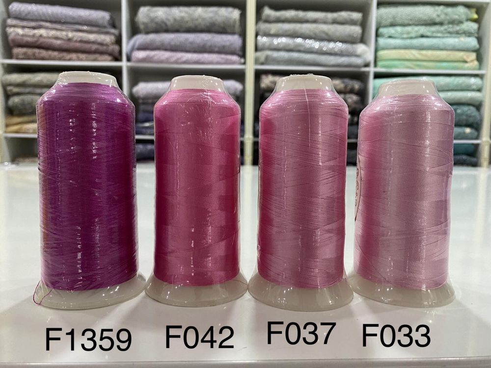 Нитка машинна вишивальна Rayon embroidery thread 120D/2