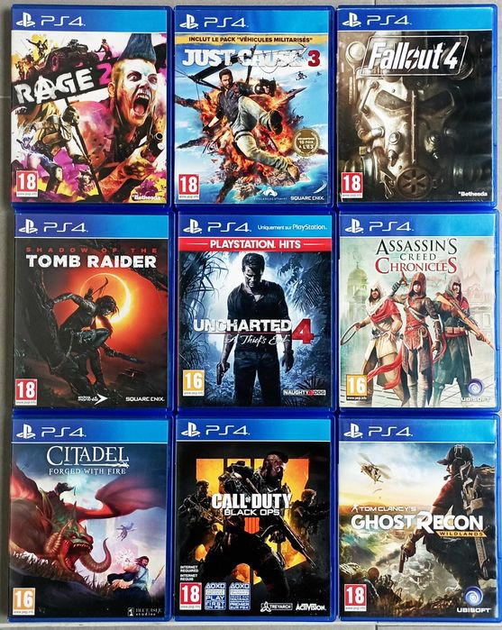 Jogos Playstation 4 (PS4)