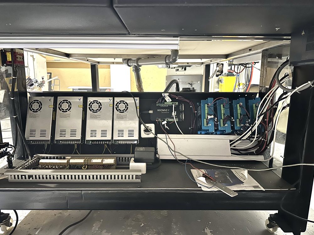 CNC fresadora projeto diy mesa 90x100cm
