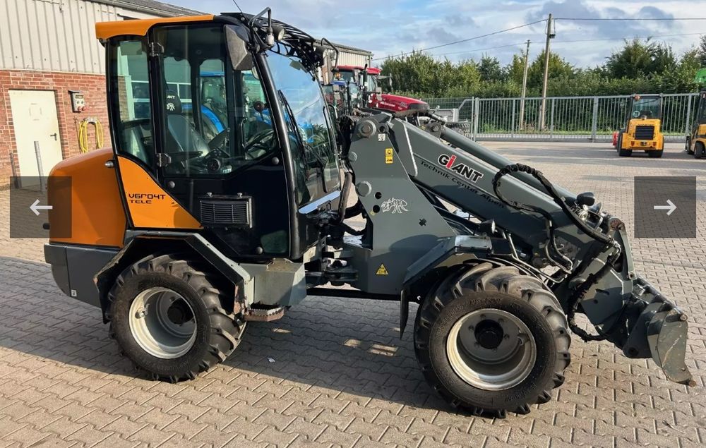 Giant v6004T Miniładowarka Teleskopowa 2016 rok euroramka kabina