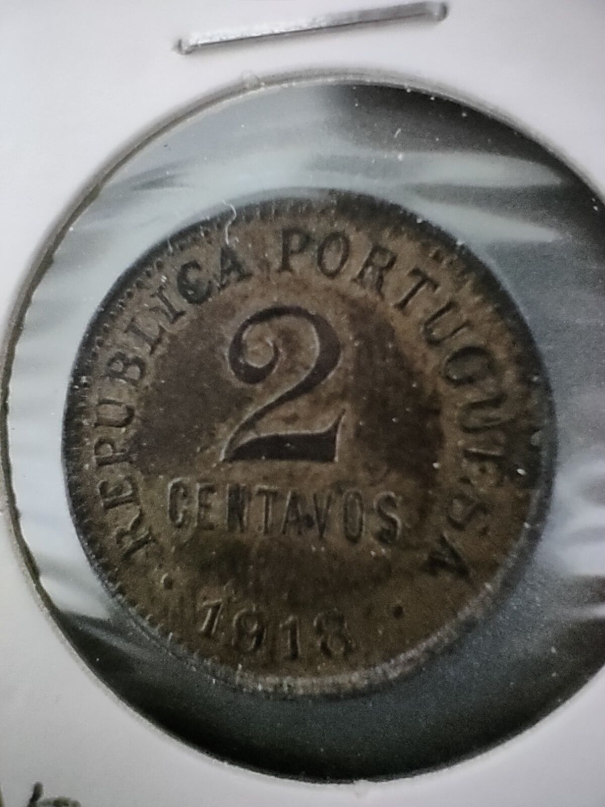 Moeda de 2 centavos de 1918