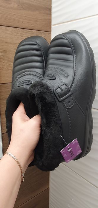 Kalosze półkalosze ocieplane 44 czarne są też 43 45 46