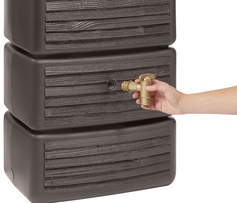 2 sztuki! Zbiorniki na deszczówkę po 300 litrów. Slim 4rain.