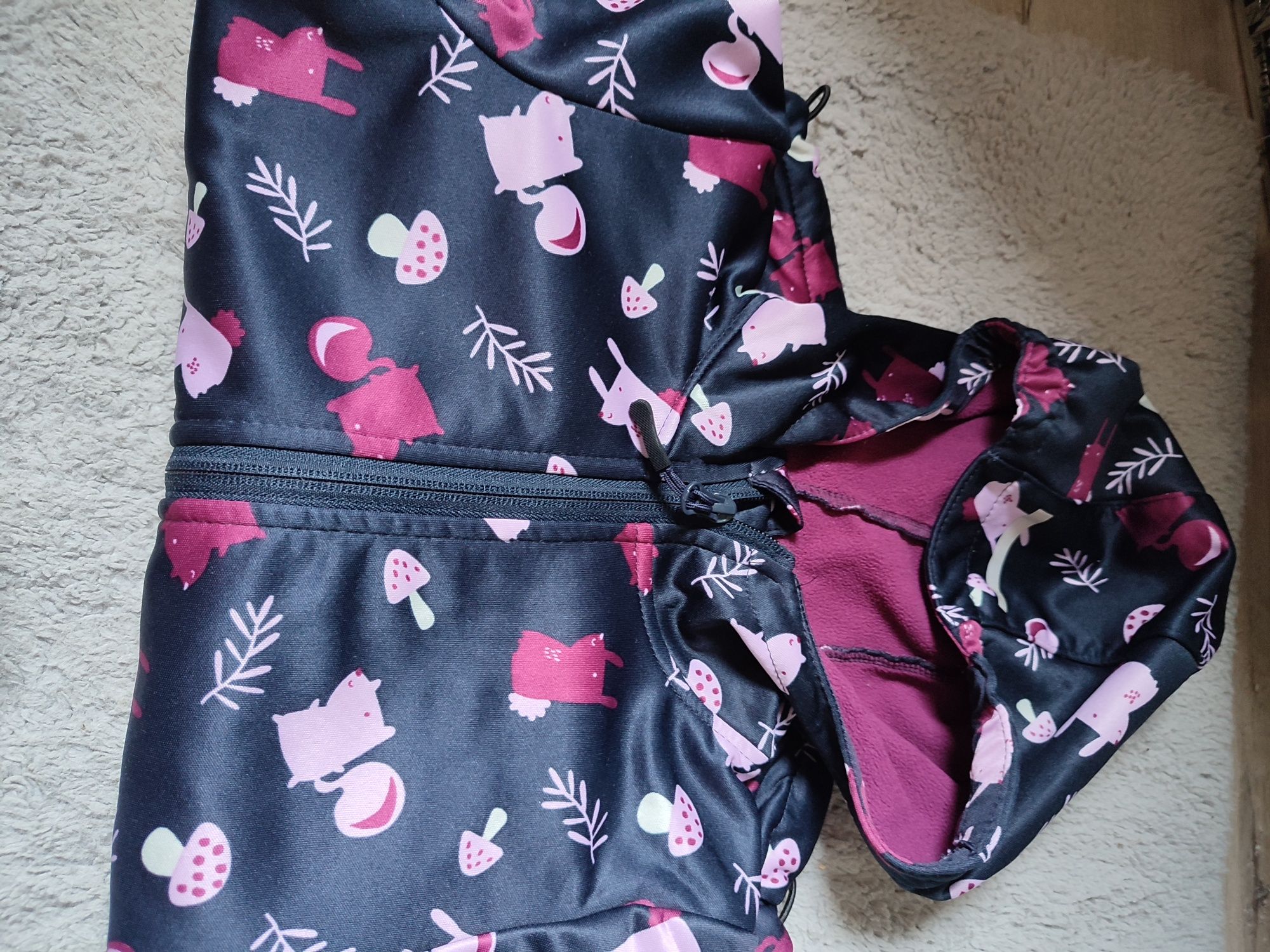 Kurtka Softshell dziewczynka lupilu 110/116 4-6 lat