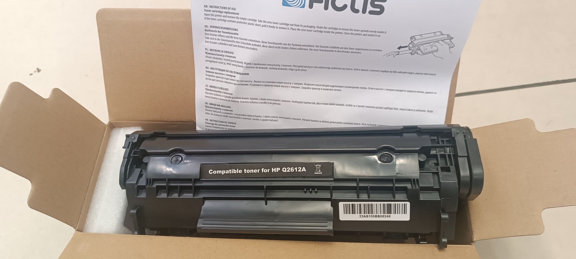 Toner Actis do drukarki HP Q2612A TH-12A i wielu innych