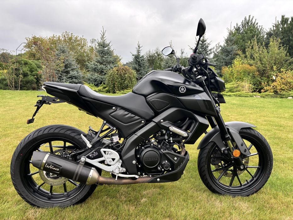 Yamaha MT 125 kategoria A1/B wydech Leo Vince
