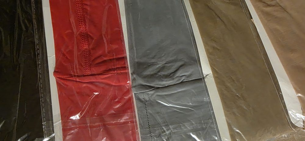 Komplet rajstop z efektem oleistym